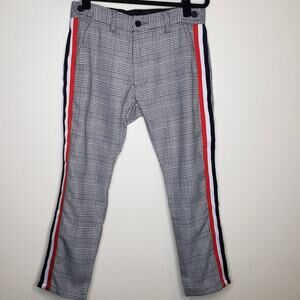 MNML| Cropped Grandpa Track Pants